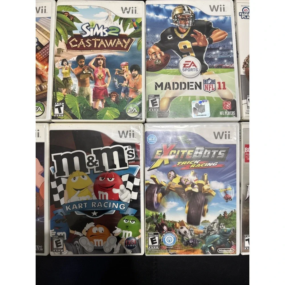 Lot Of 11 Miscellaneous Nintendo Wii Games All Have Manuals Same Day Shipping